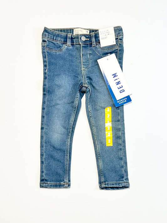 Denim jeggings brand new - Size 2
