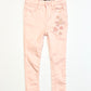 Pink denim jeans - Size 2
