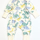 Dinosaurs padded sleeve onesie - Size 00