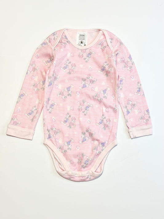 Minnie and Mickey bodysuit - Size 2