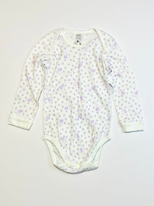 Minnie and Mickey bodysuit - Size 2