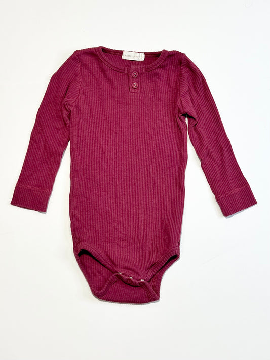 Ribbed bodysuit - Size 2