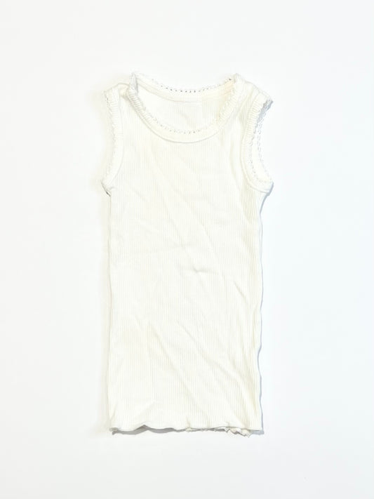 White singlet - Size 00