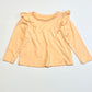 Orange ruffle top - Size 2