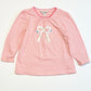 Striped bow top - Size 2
