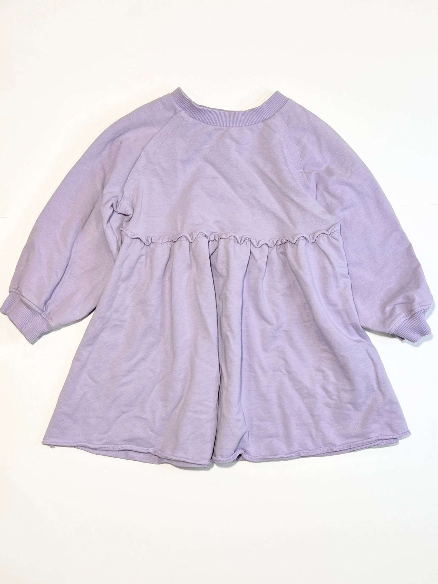 Purple ruffle dress - Size 2