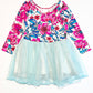 Floral tutu dress - Size 2