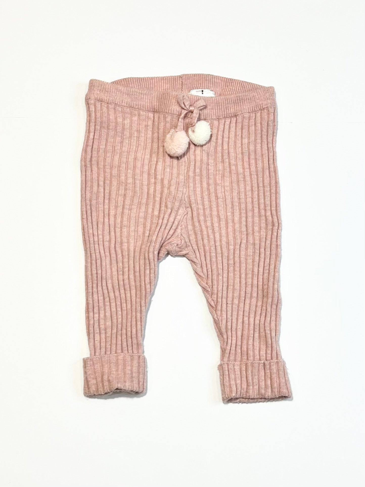 Ribbed knit pants - Size 00