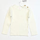 Cream ribbed jumper brand new - Size 2