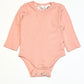 Pink ribbed bodysuit - Size 00