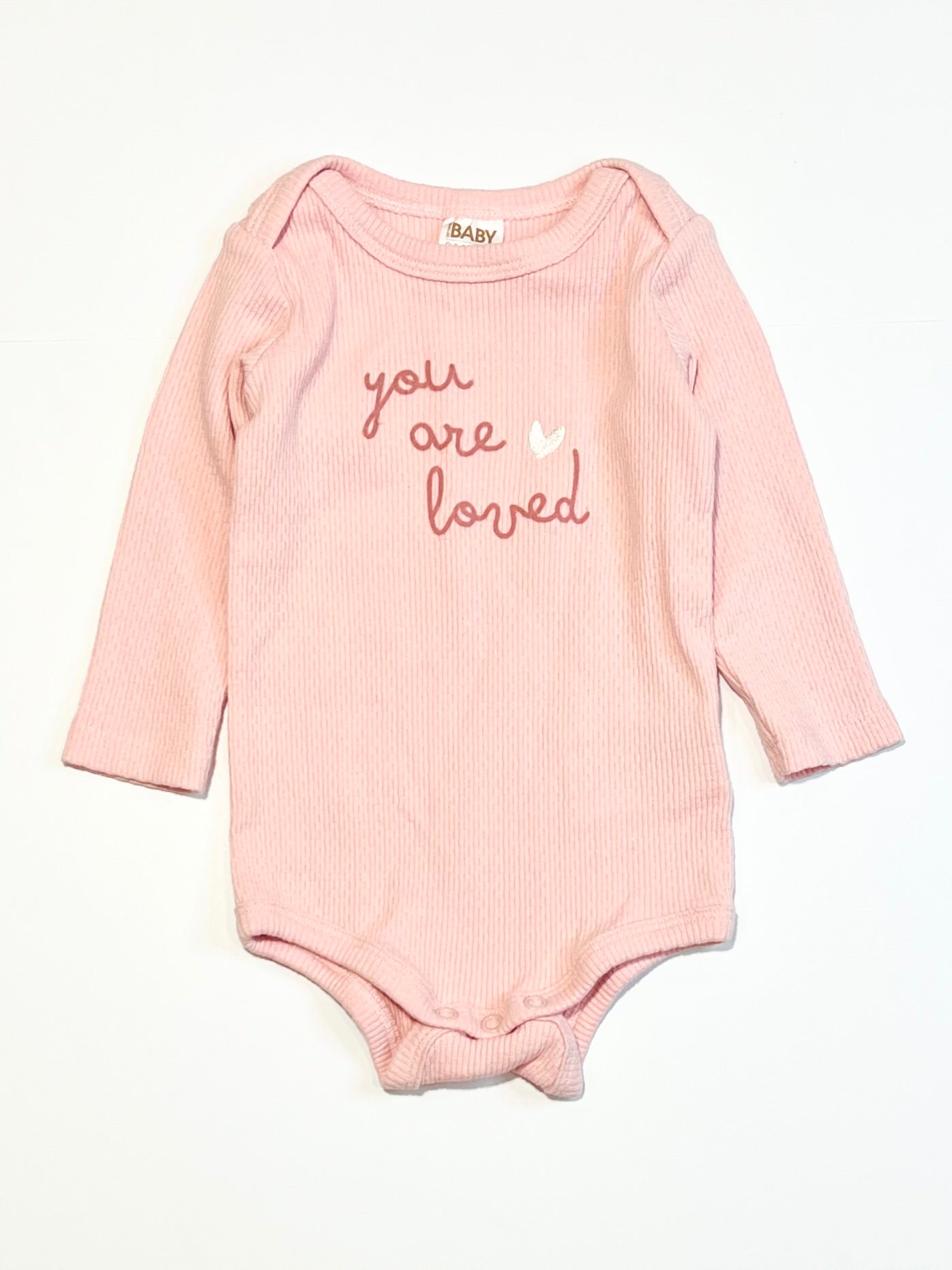 You are loved bodysuit - Size 00