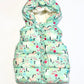 Unicorns puffer vest - Size 2-3