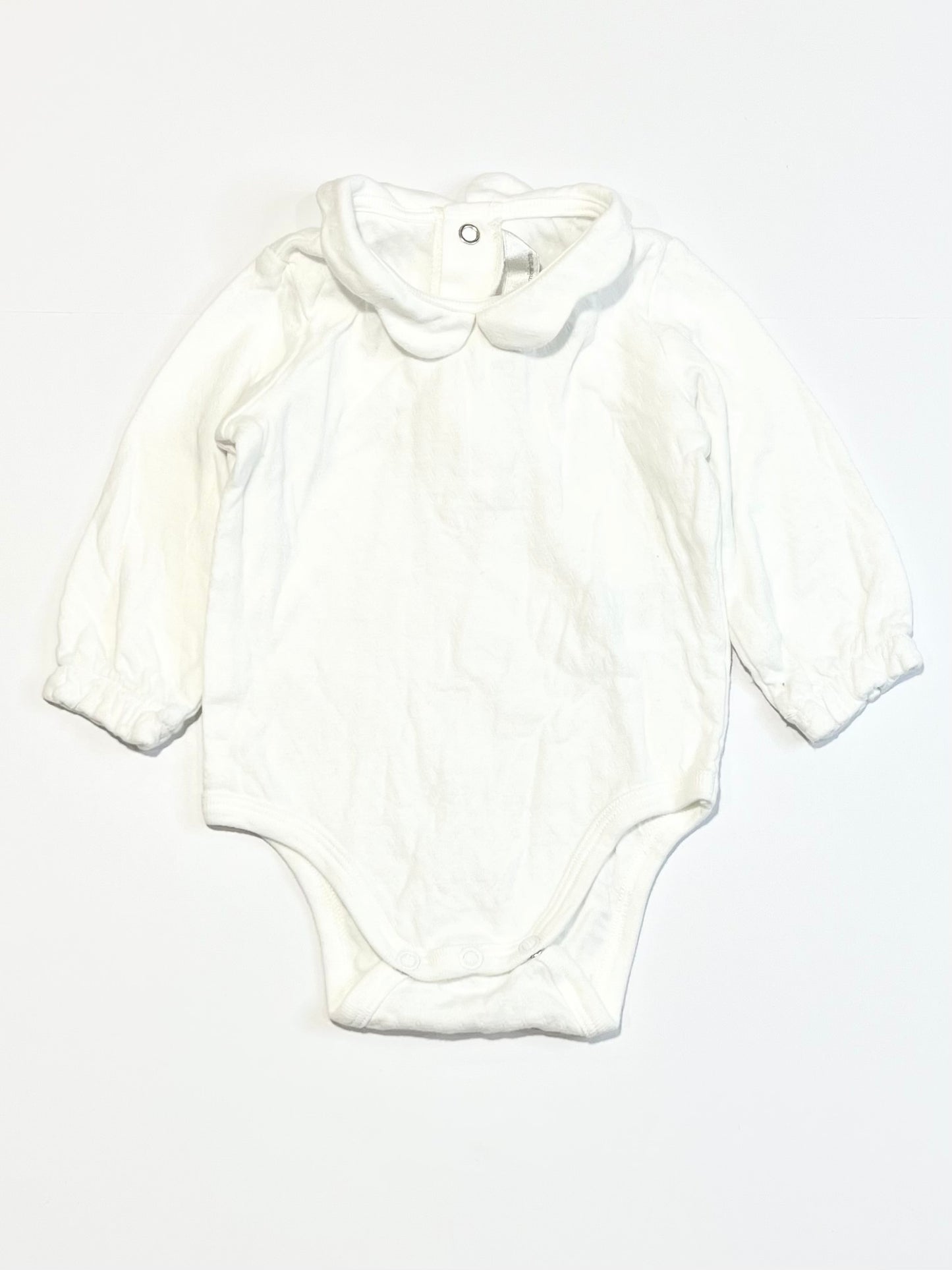 White collared bodysuit - Size 00