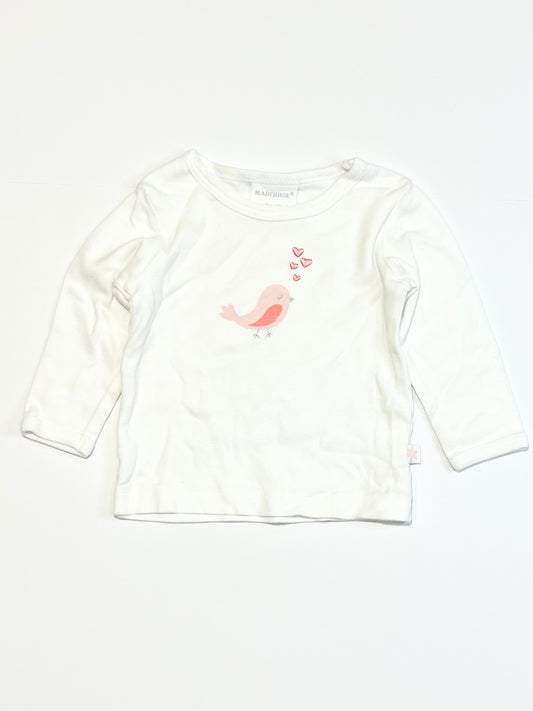 Ribbed bird top - Size 00