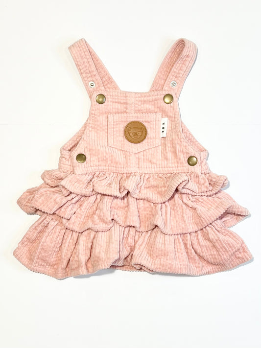 Ruffle corduroy pinafore - Size 00
