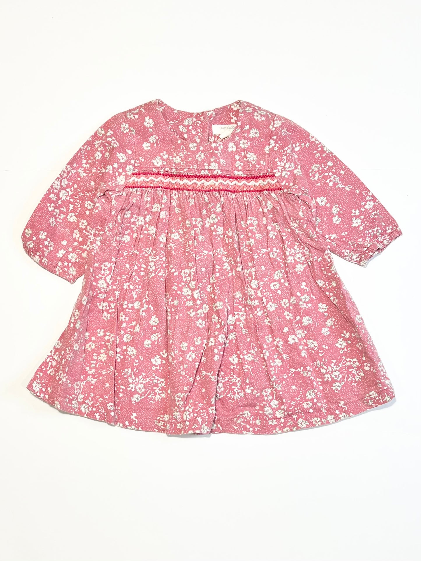 Floral smocked dress - Size 00