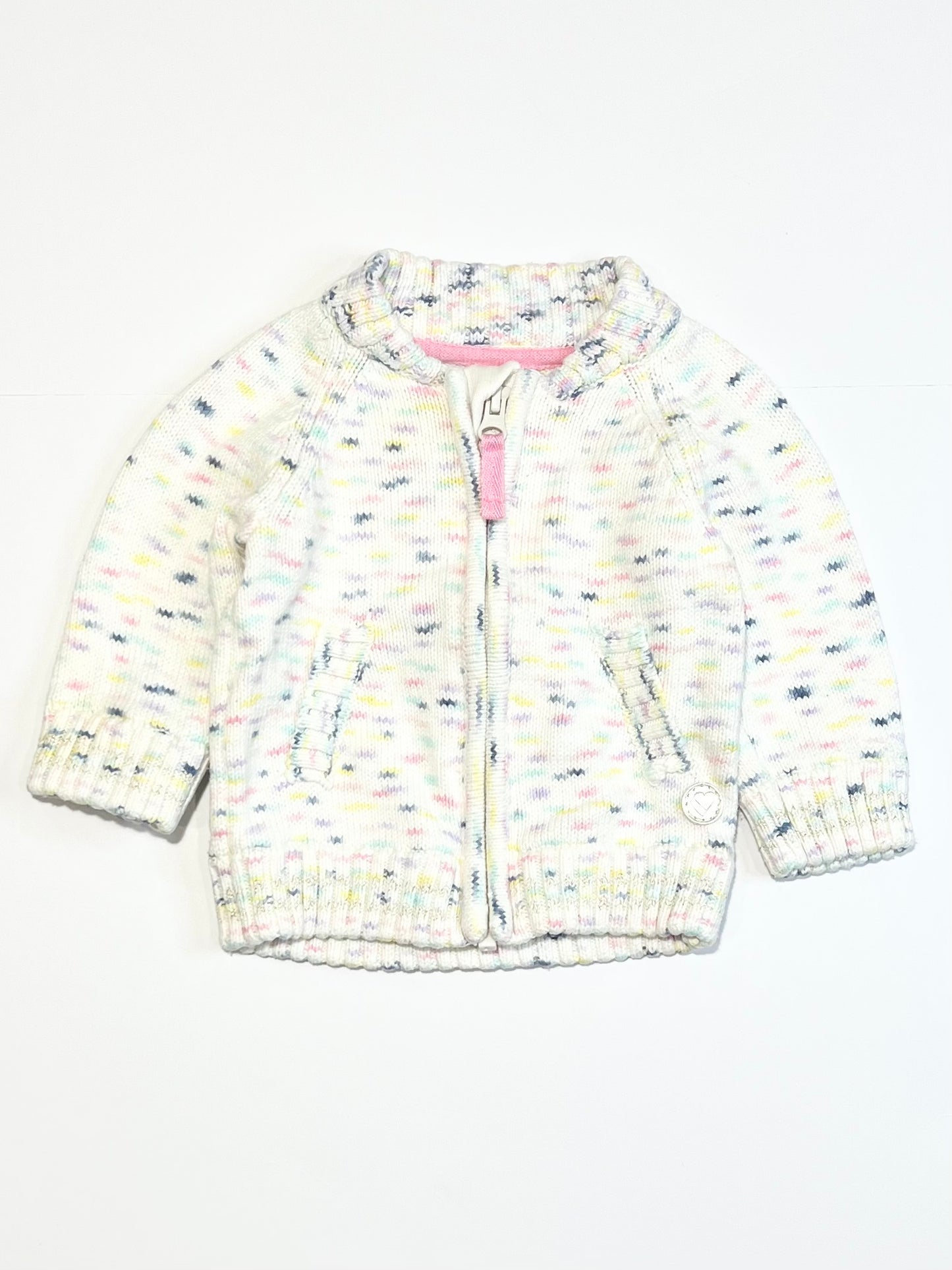 Speckled knit jacket - Size 00