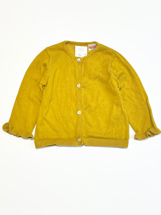 Olive green cardigan - Size 00