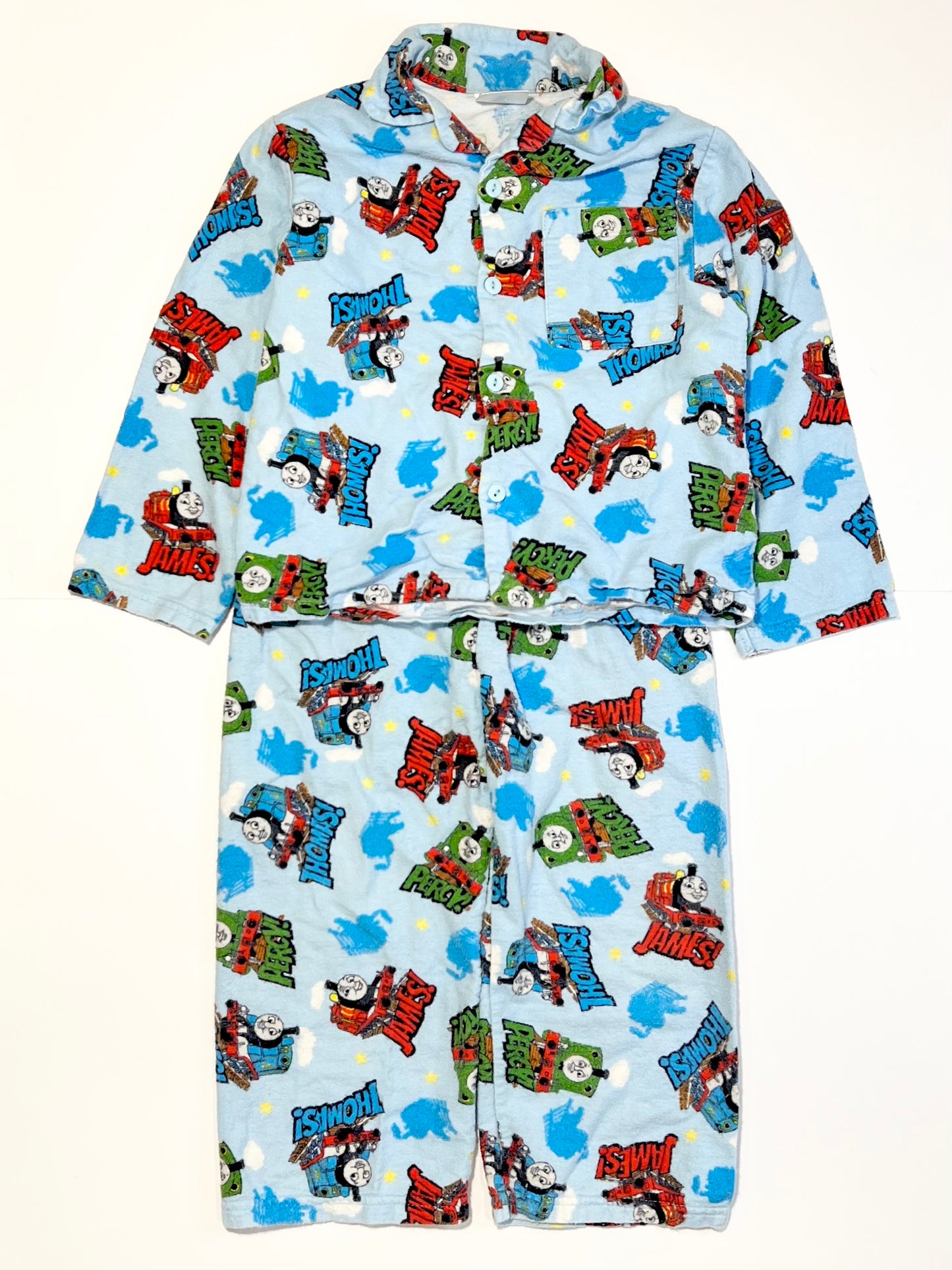 Thomas the Tank flannelette pyjamas - Size 3