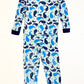 Ribbed whale pyjamas - Size 3