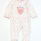 Velour heart onesie - Size 00