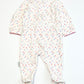 Velour heart onesie - Size 00