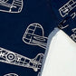 Jersey planes pyjamas - Size 3-4