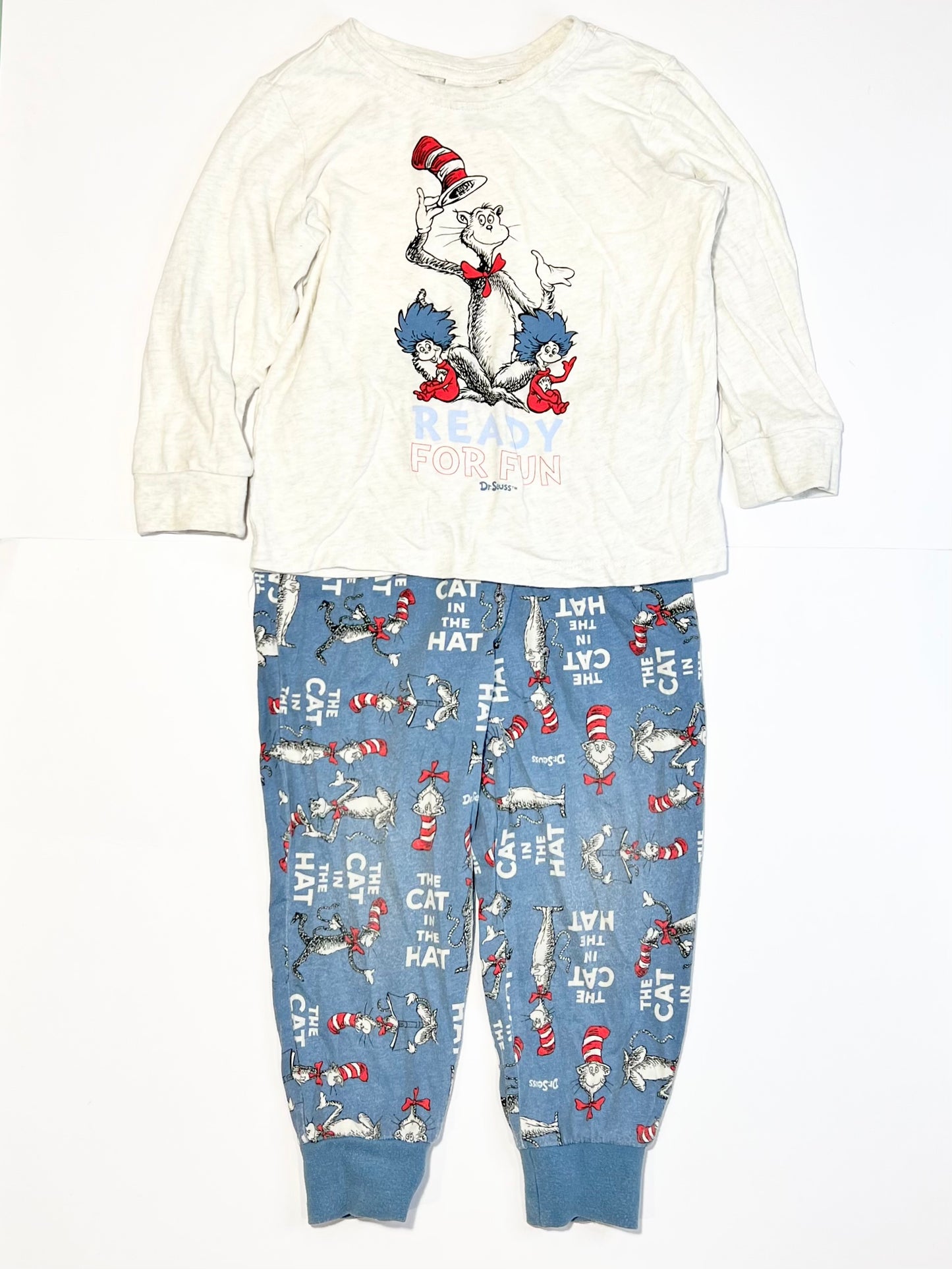 Cat in the Hat pyjamas - Size 3