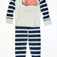 Ribbed Lightning McQueen pyjamas - Size 3
