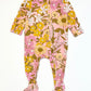 Floral zip onesie - Size 00