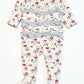 Floral ruffle onesie - Size 00