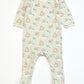 Green animals onesie - Size 00
