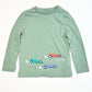 Green race cars top - Size 3-4