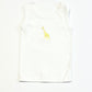 Yellow giraffe singlet - Size 000