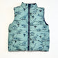 Reversible puffer vest - Size 3