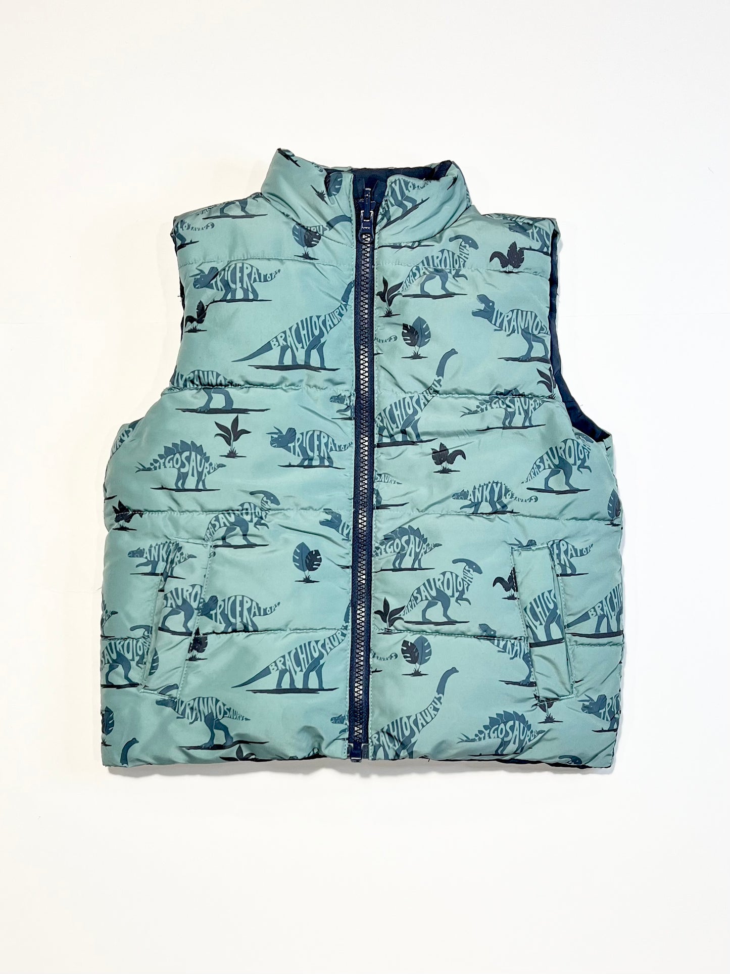 Reversible puffer vest - Size 3