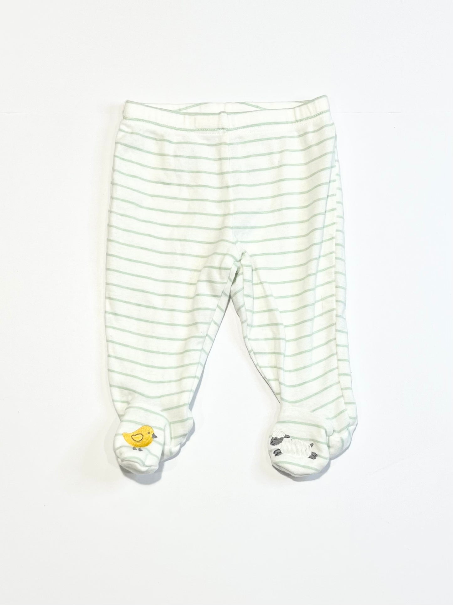Ribbed footed pants - Size 000
