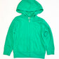Green zip hoodie - Size 3-4