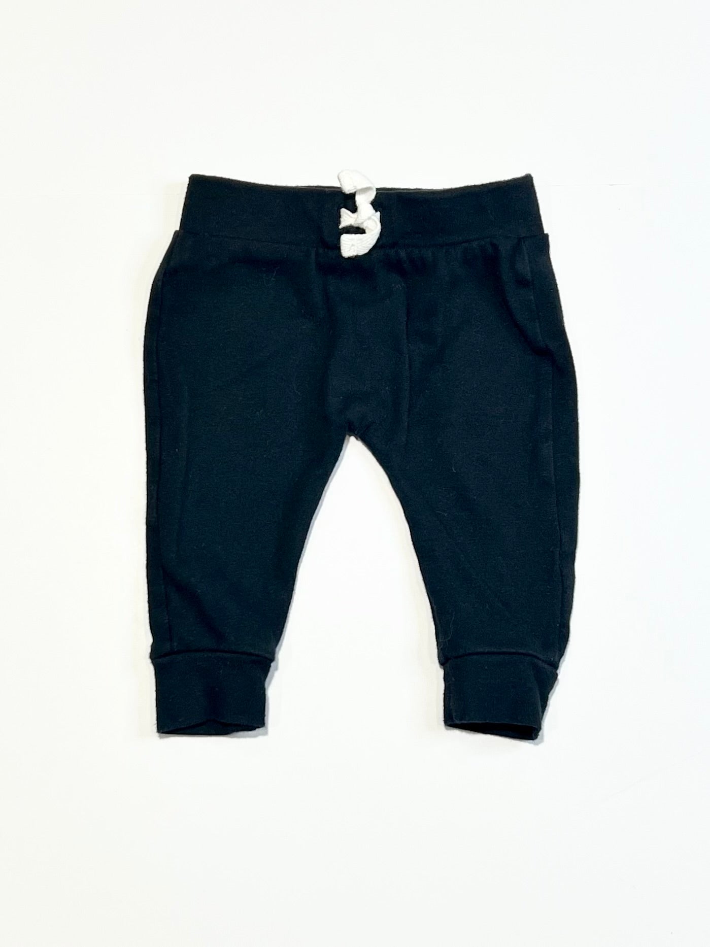 Black jersey pants - Size 000