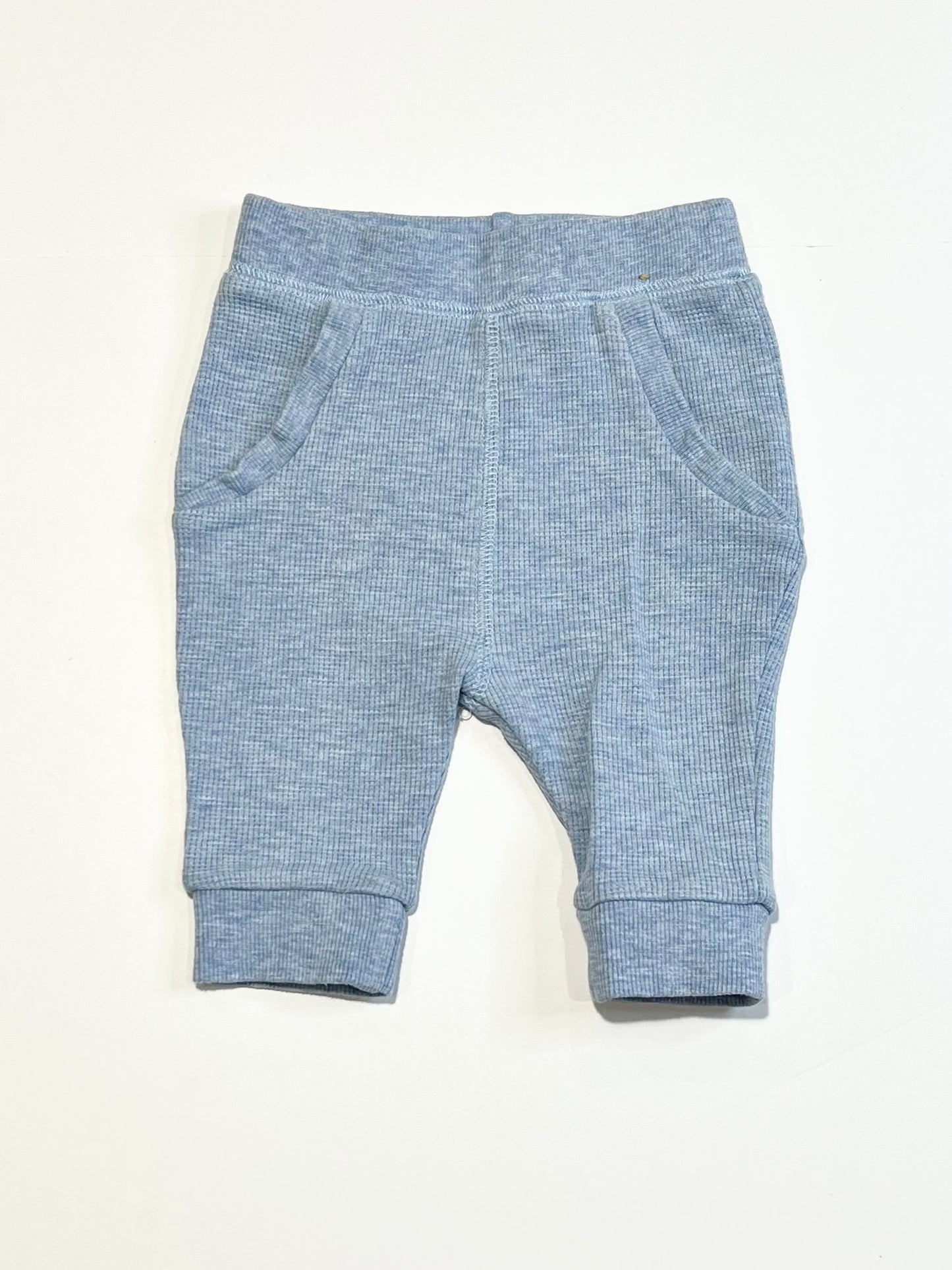Blue waffle pants - Size 000
