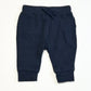 Navy waffle trackies - Size 000