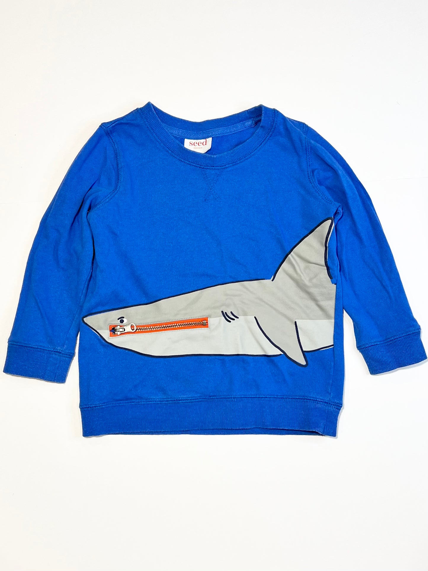 Blue shark sweater - Size 3