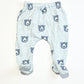 Blue bear footed pants - Size 000