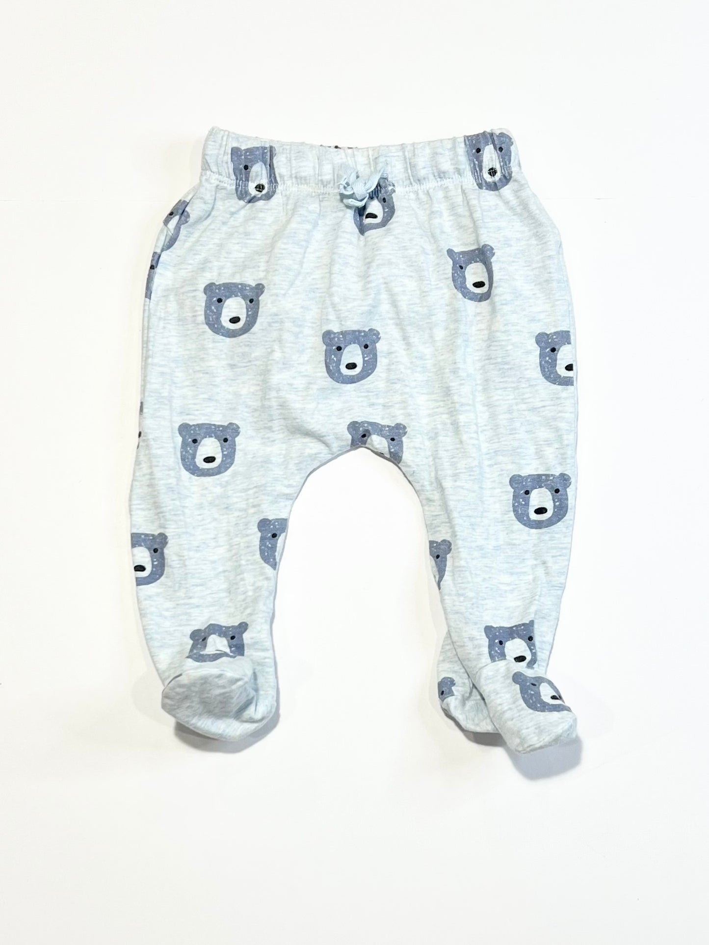 Blue bear footed pants - Size 000