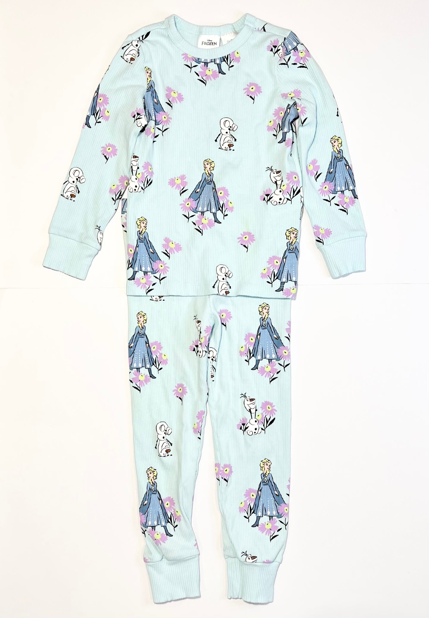 Ribbed Frozen pyjamas - Size 3