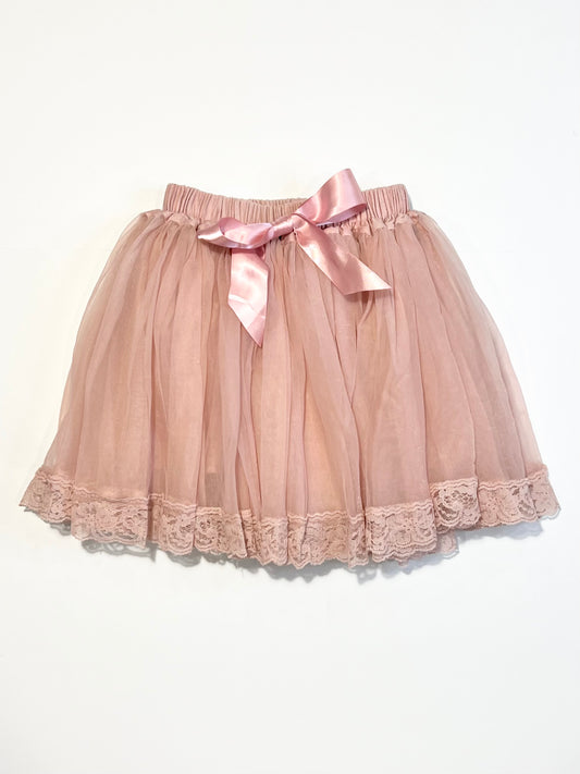Pink tulle skirt - Size 3