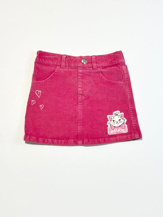 Pink corduroy skirt - Size 3