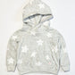 Grey stars hoodie - Size 3