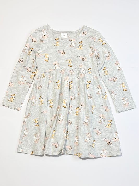 Puppies jersey dress - Size 3