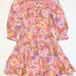 Floral muslin dress - Size 3